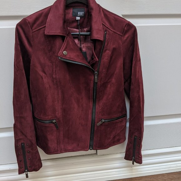 Kut From The Kloth Suede Moto Jacket - Picture 2 of 11